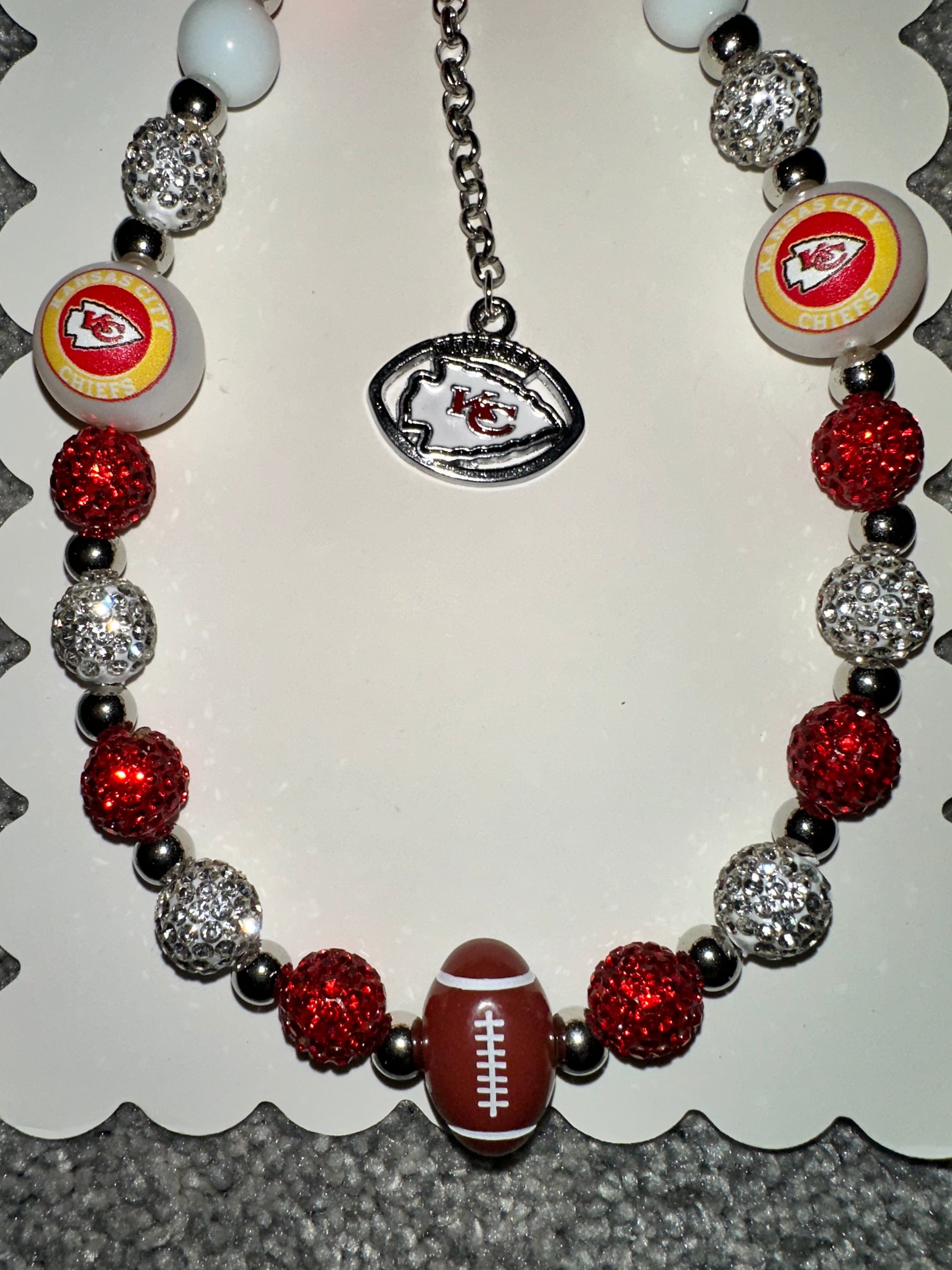 Sports Team Bling Keychain / Phone chain Kansas City