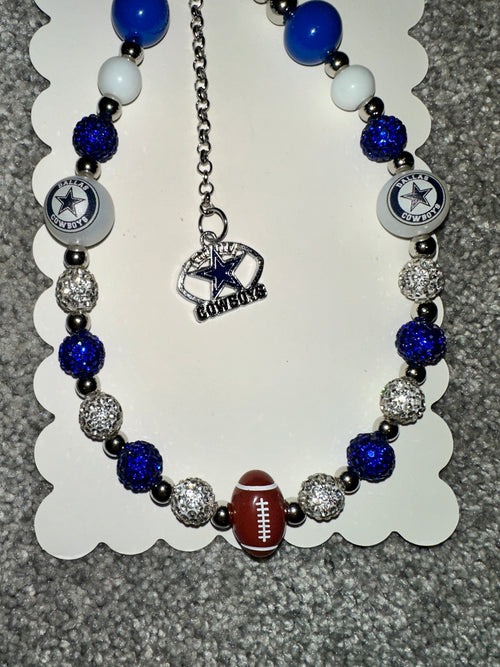 Sports Team Bling Keychain / phone chain Cowboys