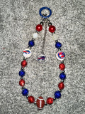 Sports Team Bling Keychain/ Phone chain Buffalo Bills