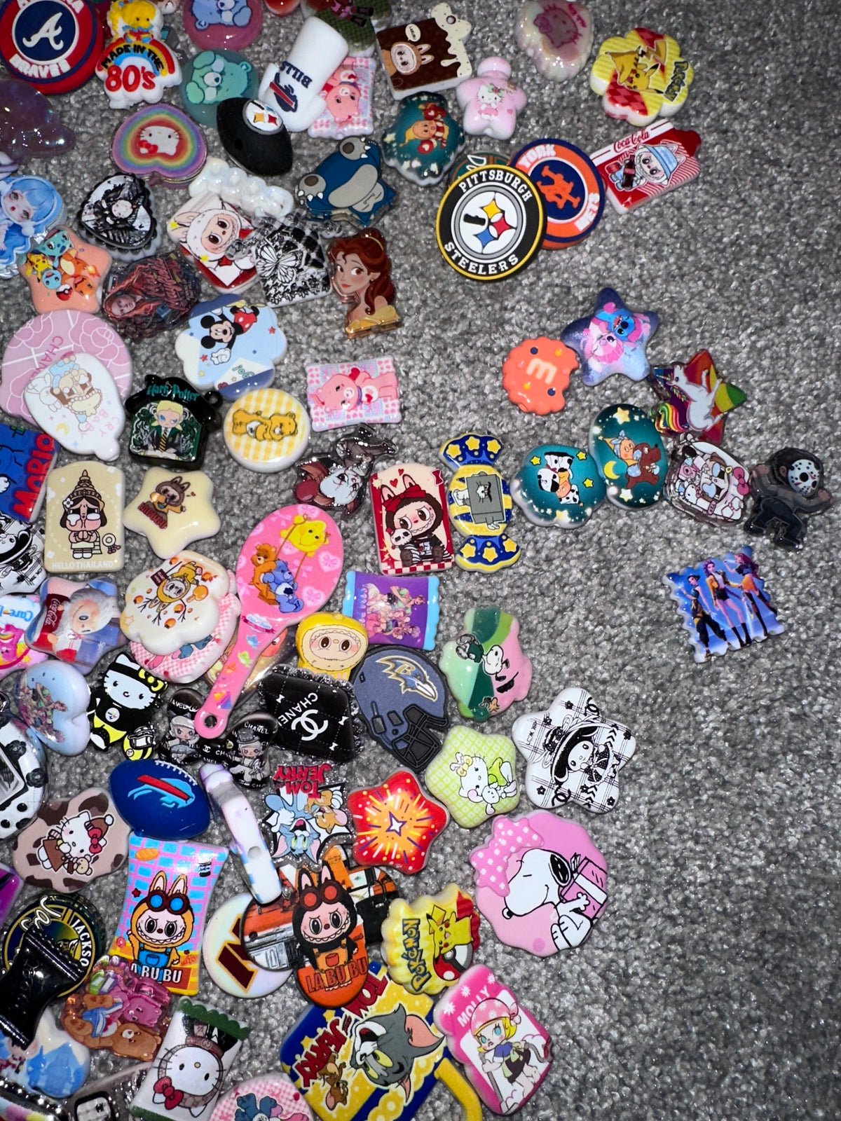 Focal beads blind bags